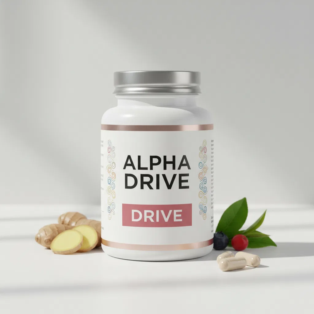 Alpha Drive supplement pot - voedingssupplement voor mannelijk welzijn boven 50